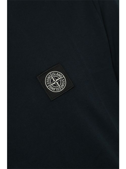 T-shirt 2100027 in cotone Navy Blue STONE ISLAND | 2100027S0013V0020